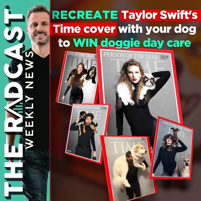 The Week of December 22, 2023 Marketing and Business News: Recreate Taylor Swift’s Time Cover with Your Dog to Win Doggie Day Care - podcast episode cover
