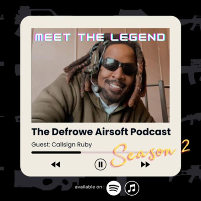 Into the Fray with Callsign Ruby: An Airsoft Interview with the Coolest Guy on the Field! - podcast episode cover