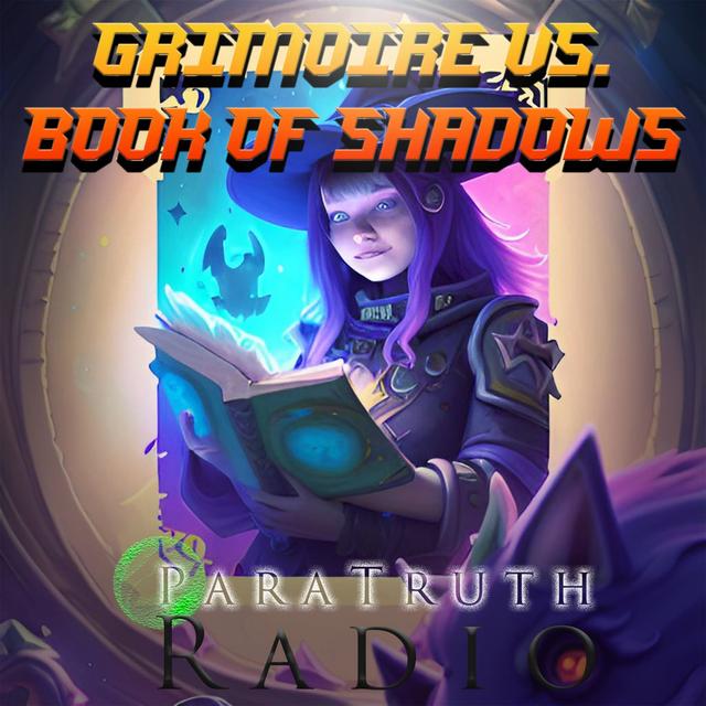 Grimoire vs Book of Shadows - podcast episode cover
