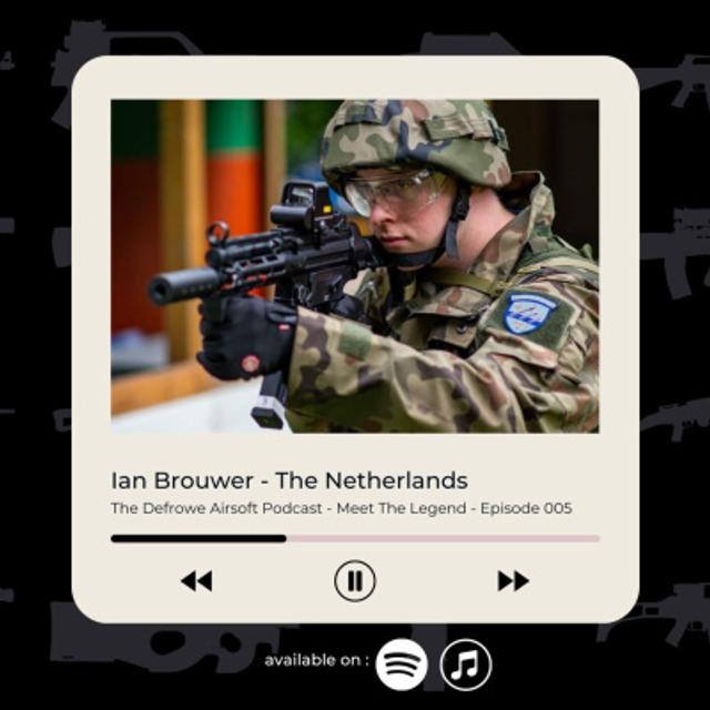 Airsoft Legends: An Interview with Ian Brouwer - podcast episode cover