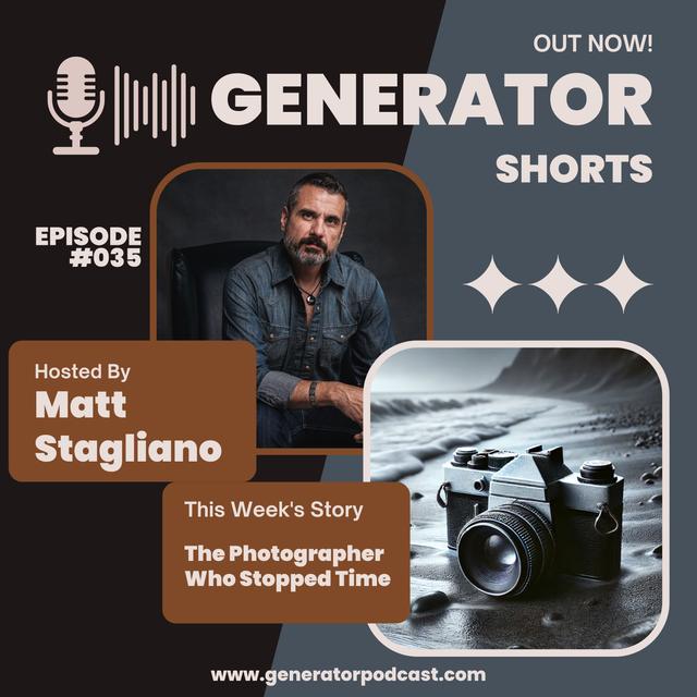 Ep. 035 - The Photographer Who Stopped Time - podcast episode cover