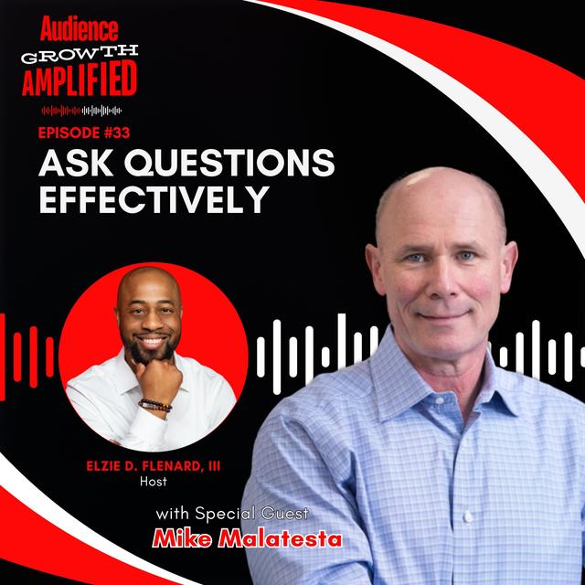 Ask Questions Effectively with Mike Malatesta - podcast episode cover
