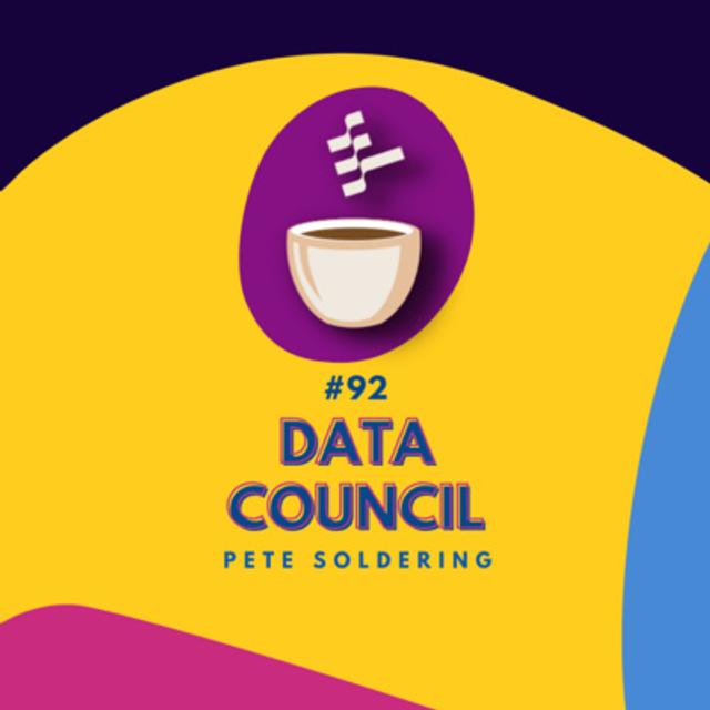 Building the World's First Data Engineering Conference // Pete Soderling // MLOps Coffee Sessions #92 - podcast episode cover