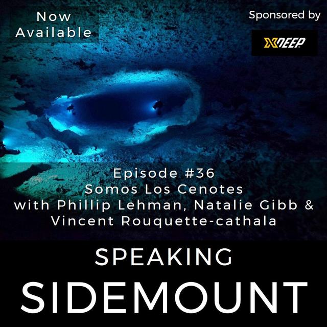 E036 - Somos Los Cenotes featuring Phillip Lehman, Natalie Gibb & Vincent Rouquet-caltha - podcast episode cover