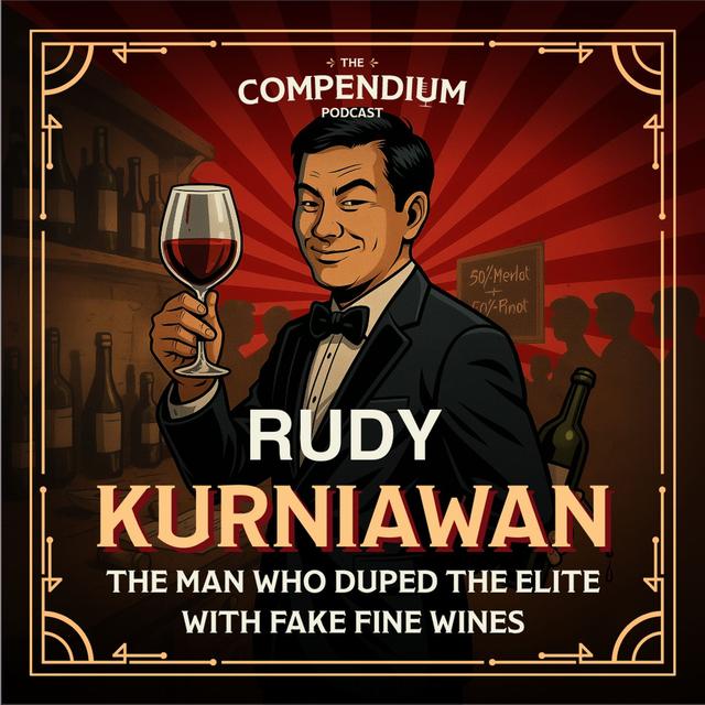 Rudy Kurniawan: The Man Who Duped the Elite with Fake Fine Wines - podcast episode cover