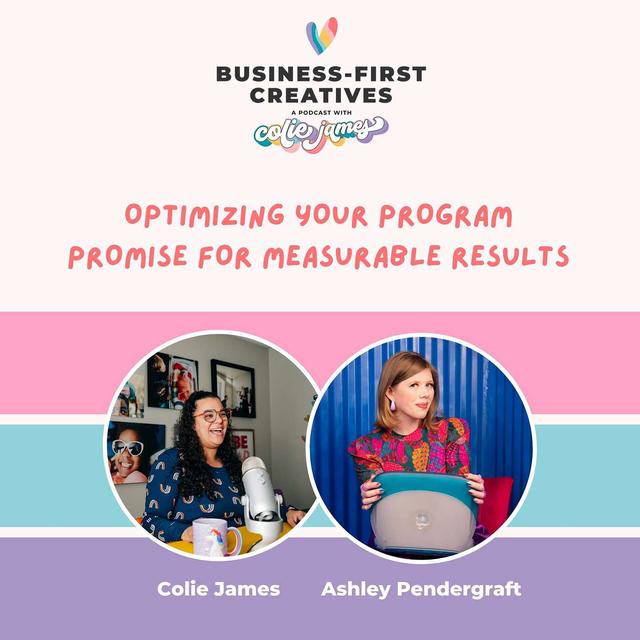 Optimizing Your Program Promise for Measurable Results with Ashley Pendergraft - podcast episode cover
