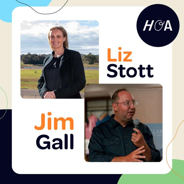 Aussie Cotton from Farm to Fabric in RB Sellars shirts with Liz Stott and Jim Gall - podcast episode cover
