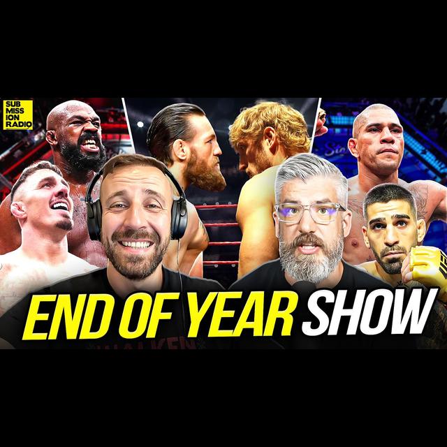 FINAL SR OF THE YEAR w/ Luke Thomas: Who Is Fighter of The Year? 2025 Predictions, McGregor Boxing!? - podcast episode cover