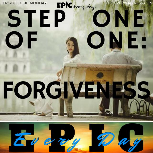 Step One of One: Forgiveness - podcast episode cover