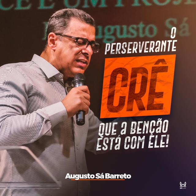 O Perseverante Crê que a Benção Está Com Ele. - podcast episode cover