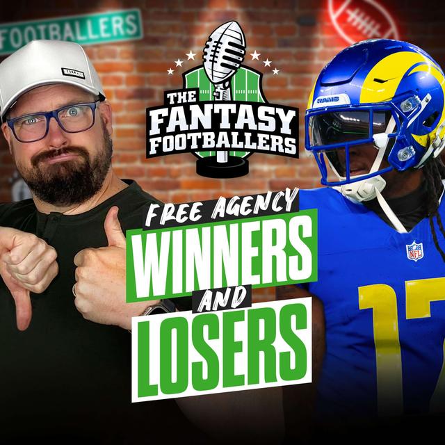 Free Agency Winners & Losers + Tush Push Debate - Fantasy Football Podcast for 3/25 - podcast episode cover