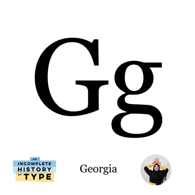 Georgia: An Incomplete History of Type - podcast episode cover
