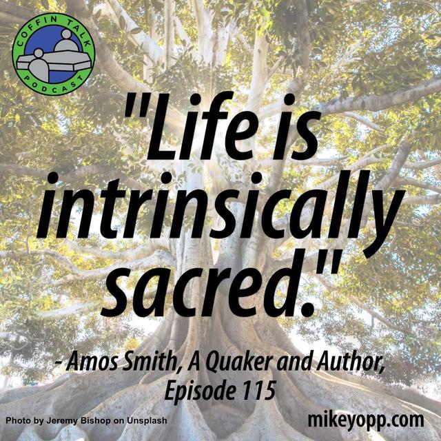 #115 - A Quaker - Amos Smith - "Experience is Sovereign" - podcast episode cover