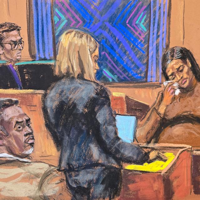 Diddy on trial - podcast episode cover
