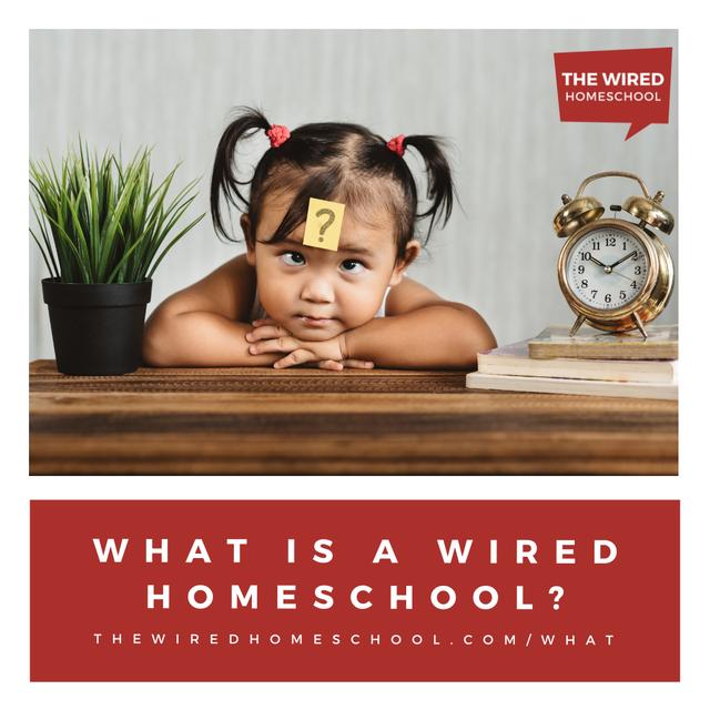 What is a Wired Homeschool? - podcast episode cover