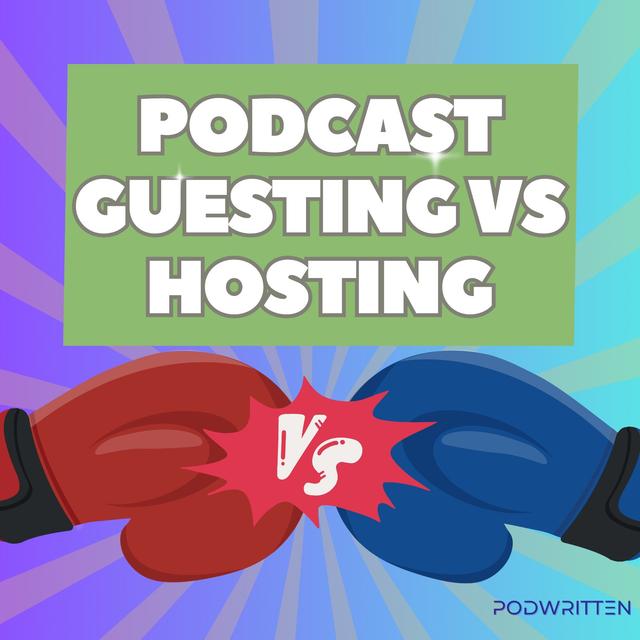 Benefits of podcast guesting vs hosting a podcast host (a clip from my interview on Health Coach Academy) - podcast episode cover