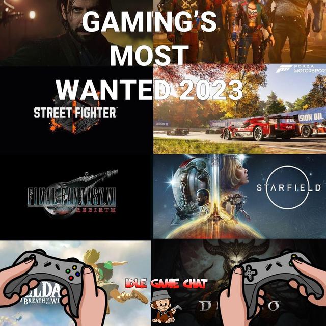 Gaming's Most Wanted 2023 - podcast episode cover