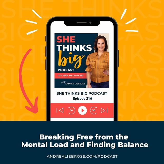 Breaking Free from the Mental Load and Finding Balance - podcast episode cover