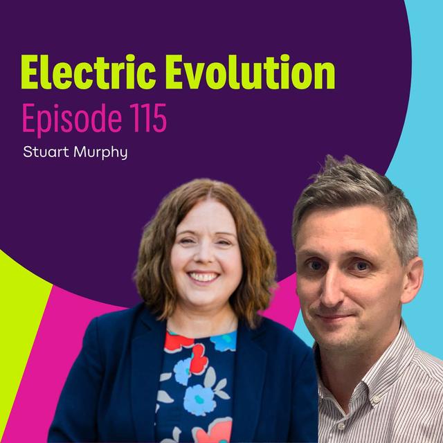 Episode 115: Liz Allan and Stuart Murphy - Royal Mail's Fleet Electrification Journey - podcast episode cover