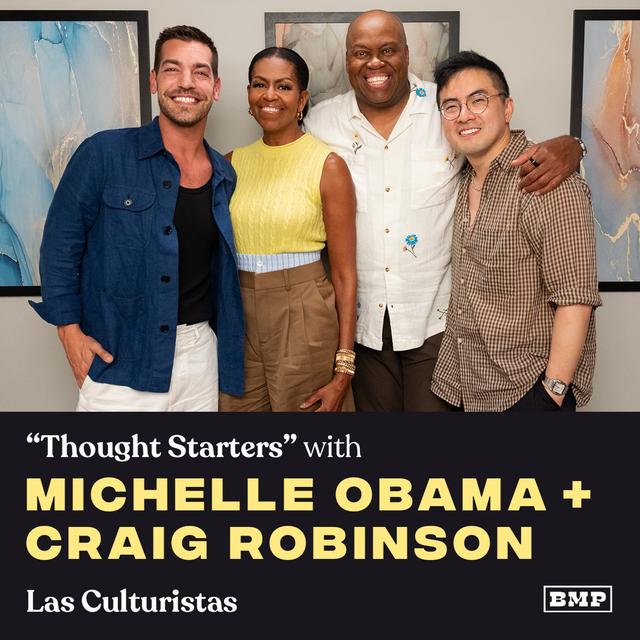 “Thought Starters” (w/ Michelle Obama + Craig Robinson) - podcast episode cover