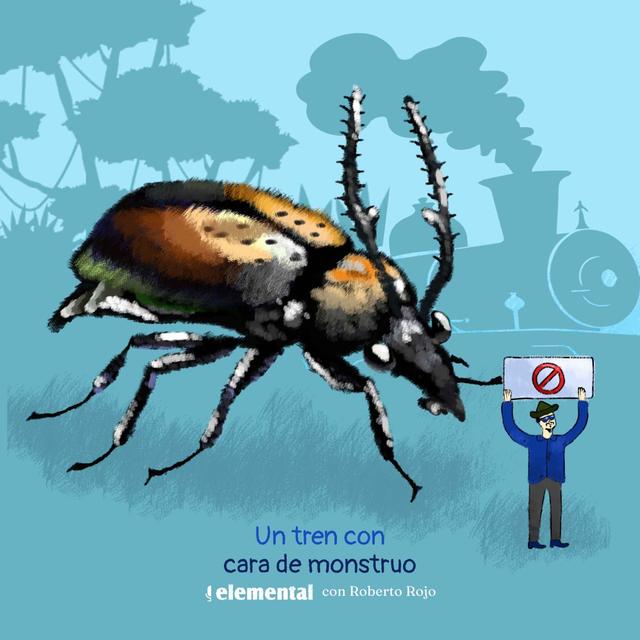 Un tren con cara de monstruo - podcast episode cover