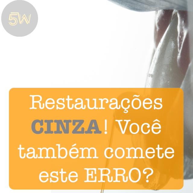 #1 - Restaurações em resina acinzentadas, NUNCA MAIS - podcast episode cover