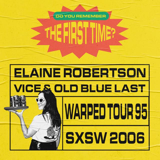 Elaine Robertson's first gig was Skatefest '95 - podcast episode cover
