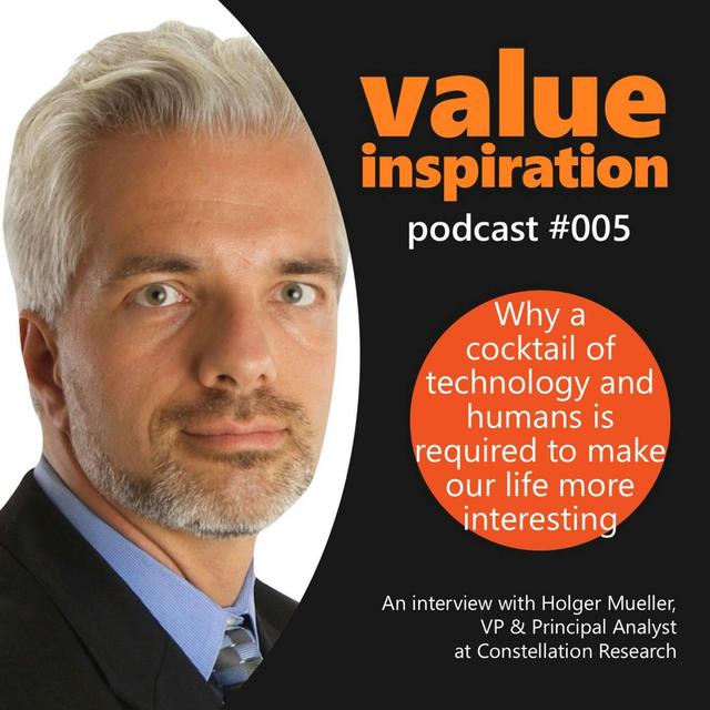 Why a cocktail of technology and humans is required to make our life more interesting - podcast episode cover