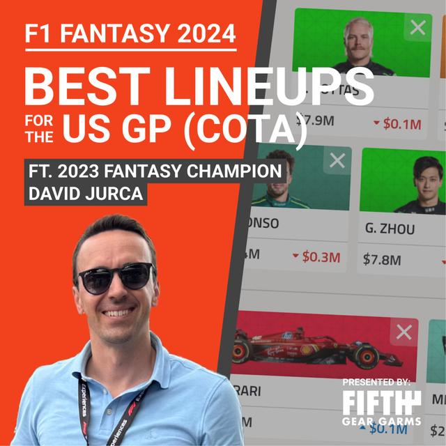 F1 Fantasy 2024: US GP (COTA) Preview ft. 2023 Champion David Jurca | The Fantasy Formula - podcast episode cover