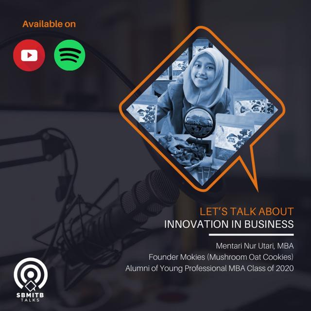 SBM ITB TALKS EPISODE 29: LET'S TALKS ABOUT INNOVATION IN BUSINESS - podcast episode cover