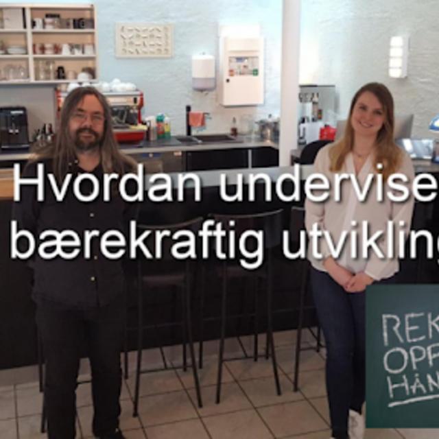 Hvordan undervise i bærekraftig utvikling med Madeleine Solstad - podcast episode cover