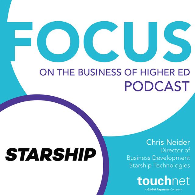 Episode 402: How Robots are Reshaping the Campus Experience - podcast episode cover