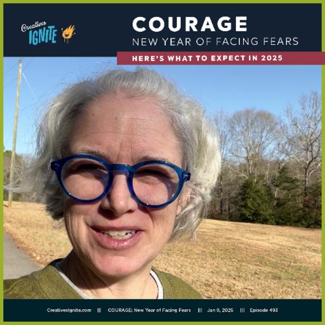 Courage: New Year of Facing Fears - podcast episode cover