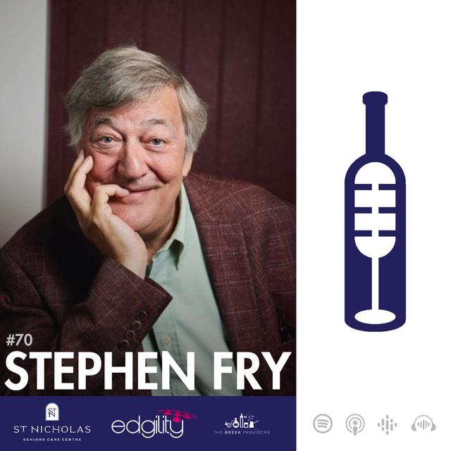 Stephen Fry – A Philhellene’s guide to the Gods, Myths, Marbles, Heroes, and The Odyssey - podcast episode cover