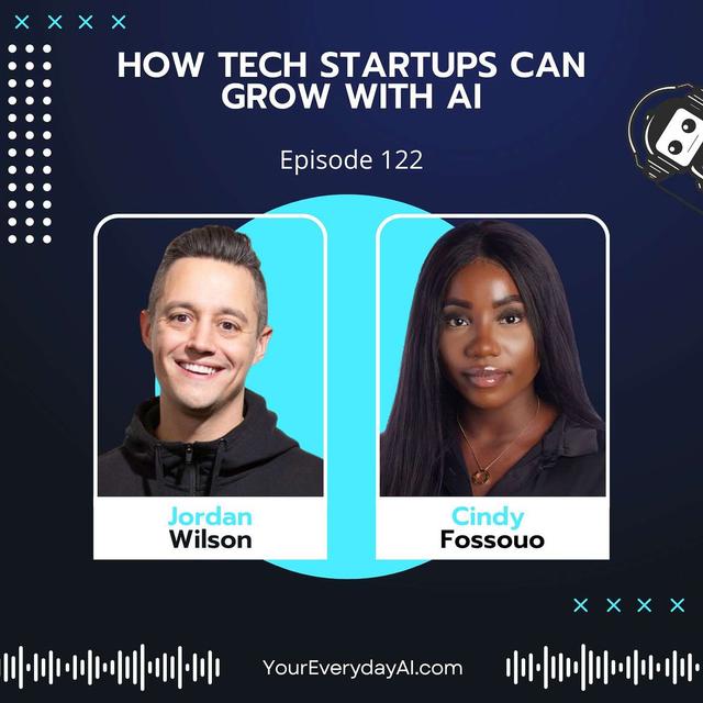 EP 122: How Tech Startups Can Grow with AI - podcast episode cover