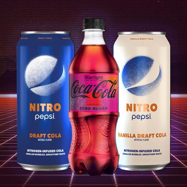 Coca-Cola Starlight & Nitro Pepsi Draft Soda Review - Dry Week! - podcast episode cover