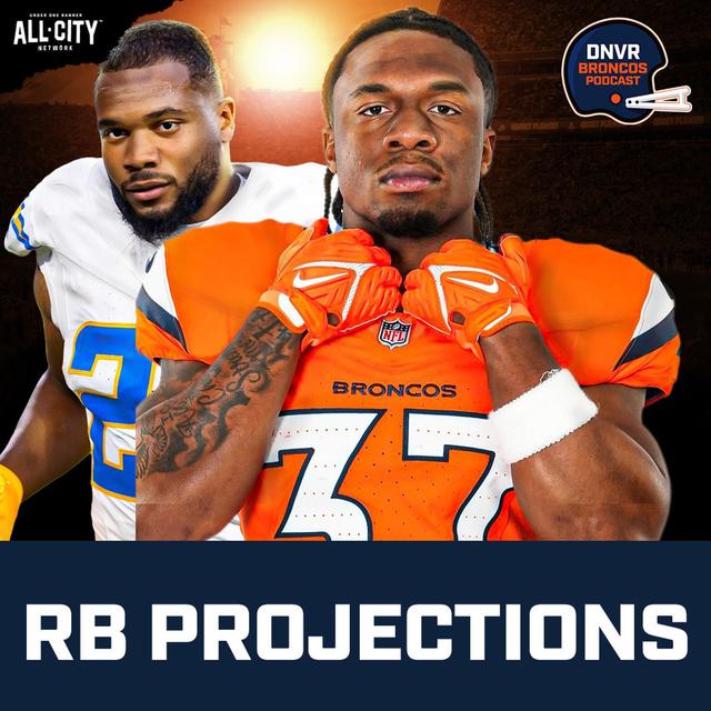Will J.K. Dobbins or RJ Harvey have more rushing yards in 2025 for the Denver Broncos? - podcast episode cover