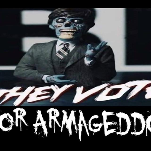 Show sample for 10/7/24: THEY VOTE FOR ARMAGEDDON W/ DONALD JEFFRIES - podcast episode cover