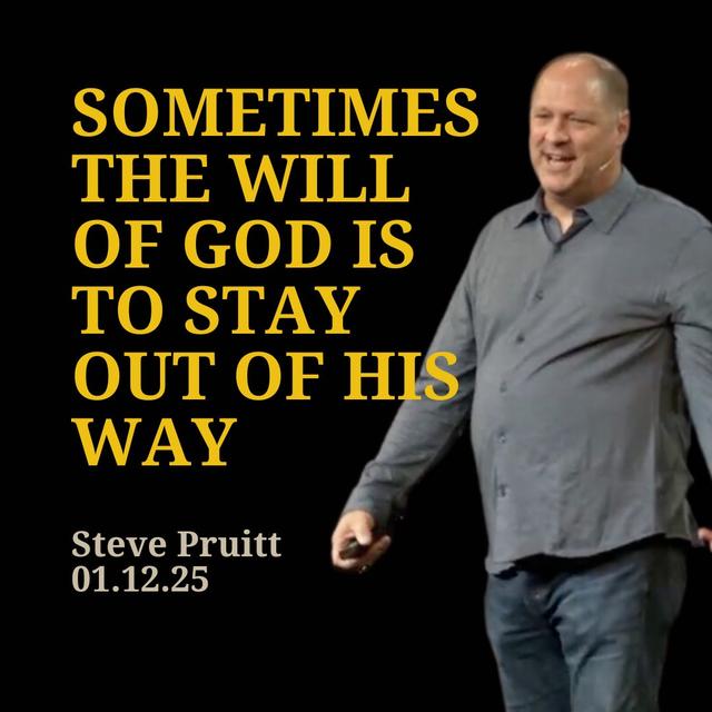 Sometimes the Will of God is to Stay Out of His Way - podcast episode cover