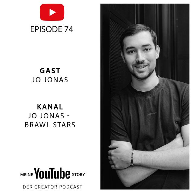 570 Millionen Views mit Brawl Stars Content. Jo Jonas möchte ein gutes Vorbild für die Kids sein. - podcast episode cover