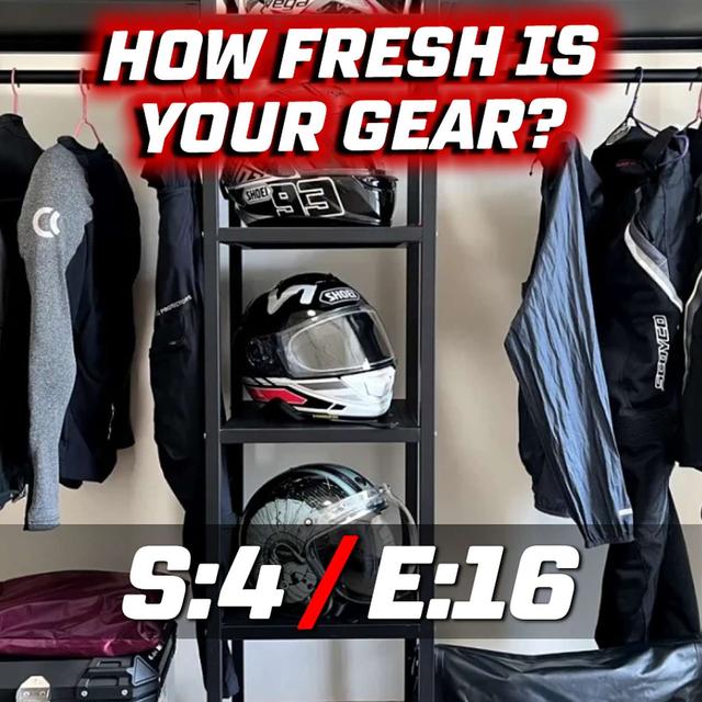 Is Your Moto Gear Up to Date?  | Live OnTwoWheels S4:E16 - podcast episode cover