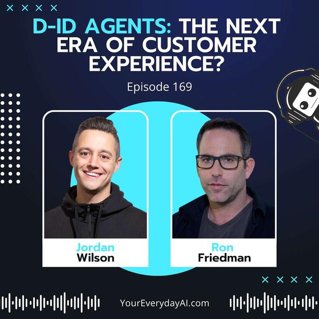 EP 169: D-ID Agents - The next era of customer experience? - podcast episode cover
