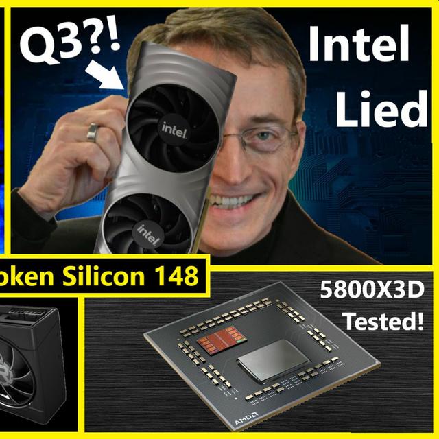 148. RDNA 3 Efficiency, RX 6750 XT Supply, AMD 5800X3D Benchmarks, Intel ARC Lies - podcast episode cover