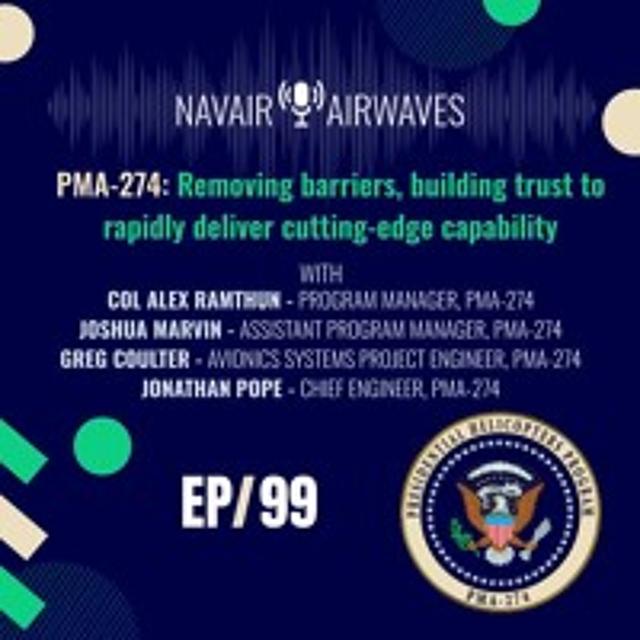 PMA-274: Removing barriers, building trust to rapidly deliver cutting-edge capability - podcast episode cover
