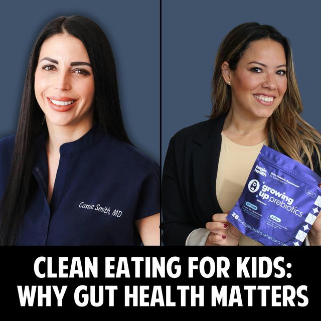 56: Clean Eating for Kids: Why Gut Health Matters More Than You Think with Madeline Lauf - podcast episode cover