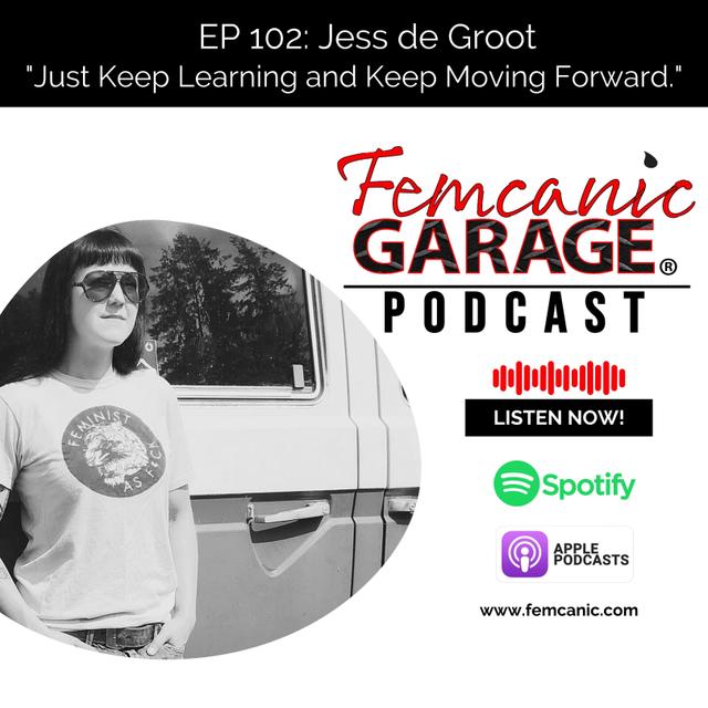 EP. 102: Jess de Groot — “Just Keep Learning and Keep Moving Forward." - podcast episode cover