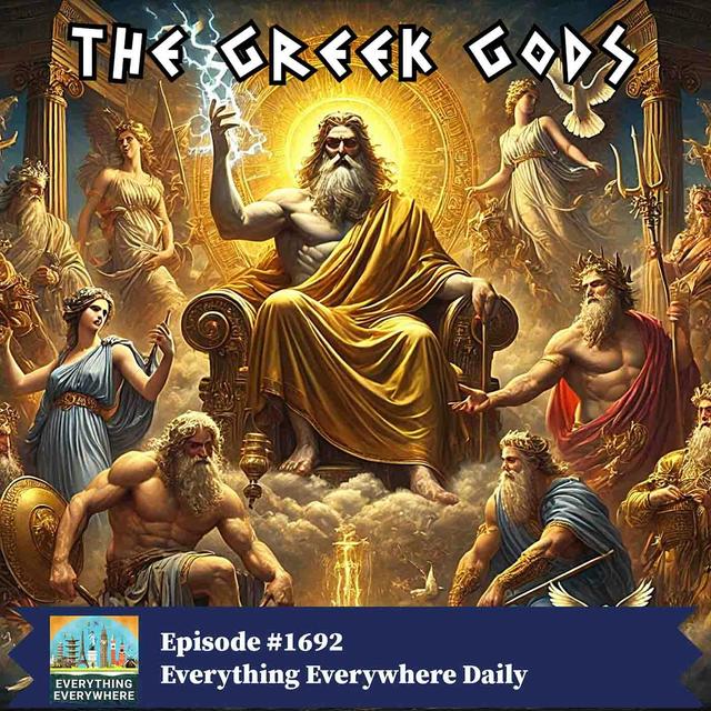 The Greek Gods - podcast episode cover