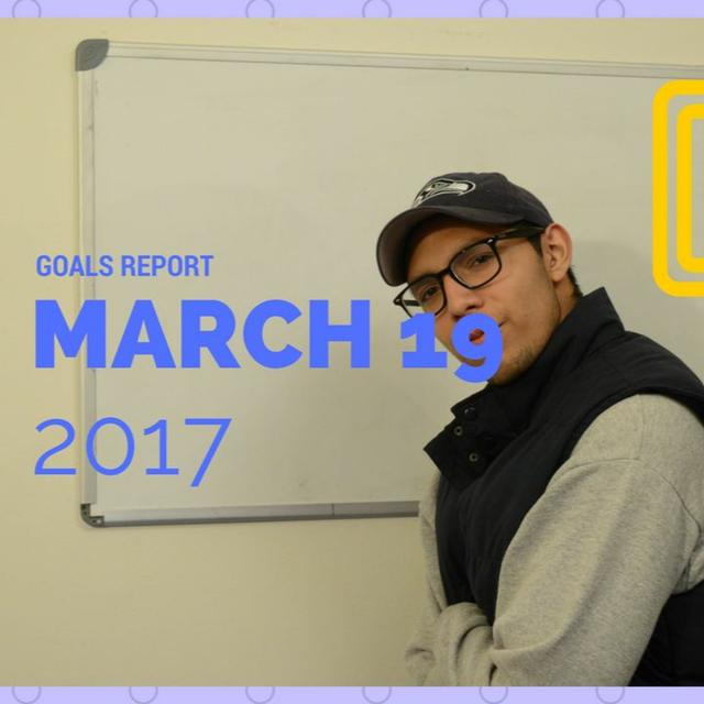 March 19 Goals Report - podcast episode cover
