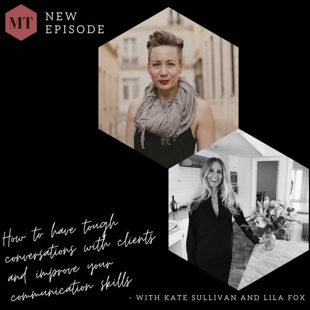 46. How to have tough conversations with clients and improve your communication skills - podcast episode cover
