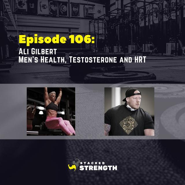 #106 Ali Gilbert - Men’s Health, Testosterone and HRT - podcast episode cover